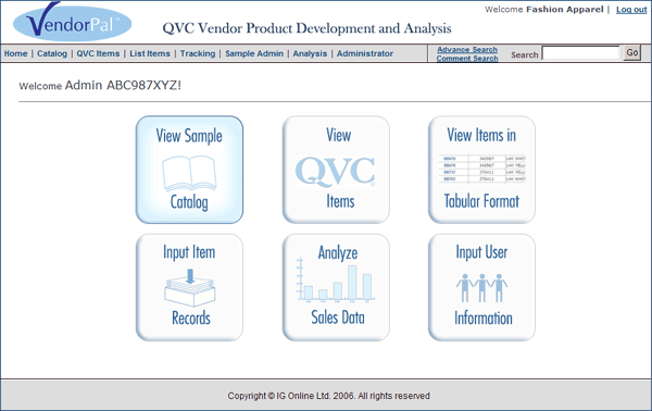 VendorPal Home Page