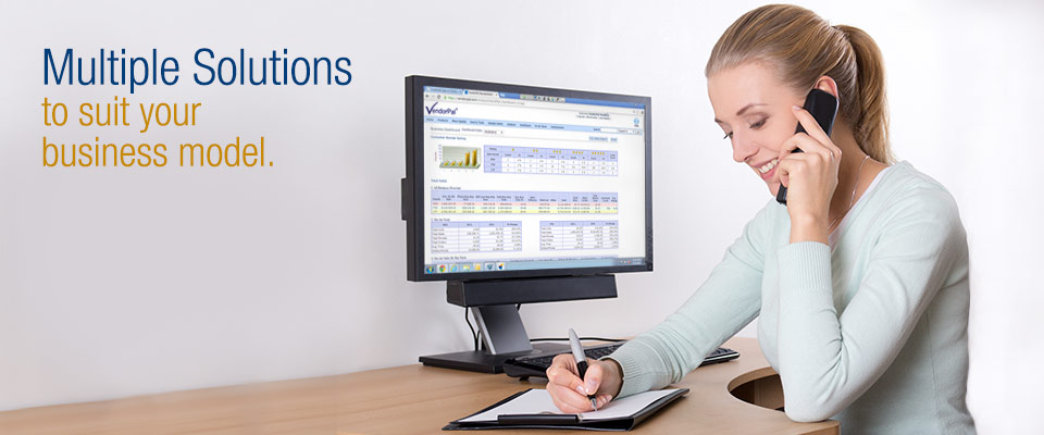 Multiple solutions to suit your business model